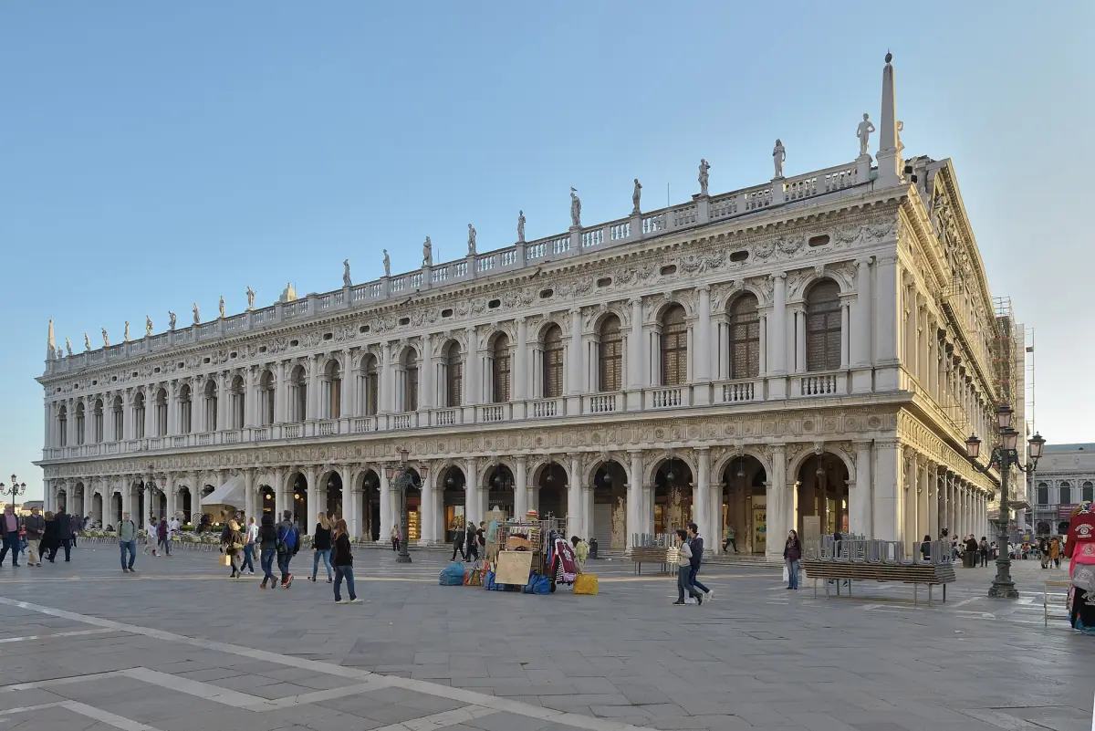 The Biblioteca Marciana on the Piazzetta