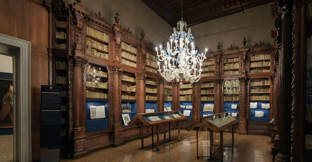 A library room in the Museo Correr