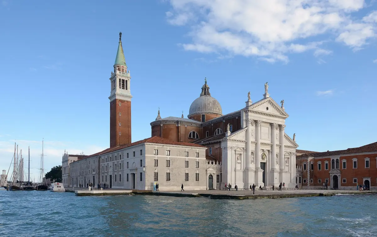 Kirche und Glockenturm von San Giorgio Maggiore